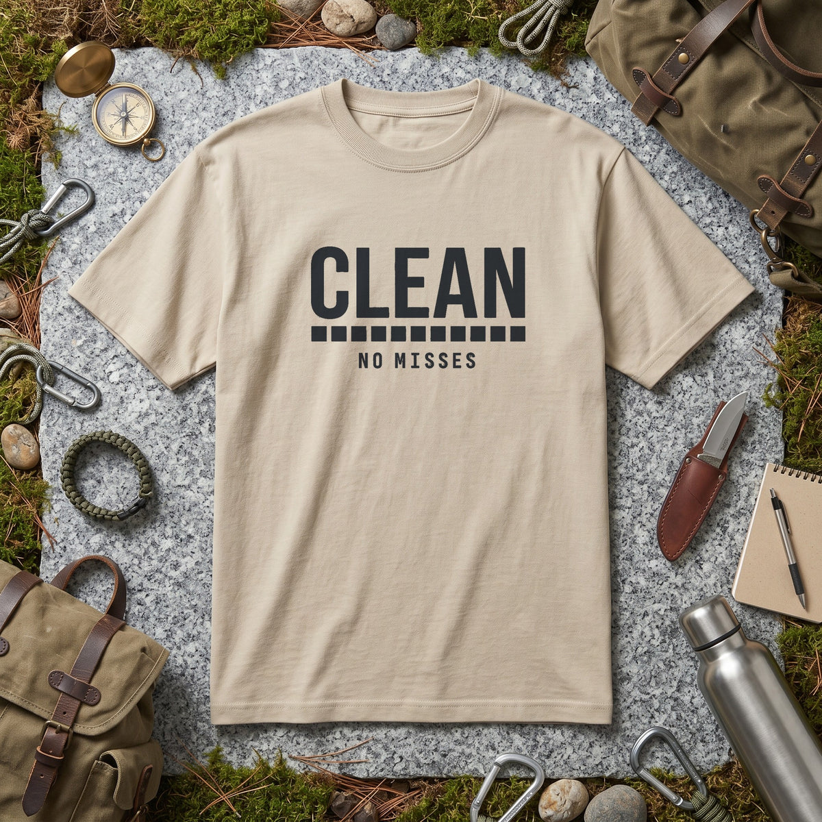 O5 Gear Clean Stage tee in Khaki