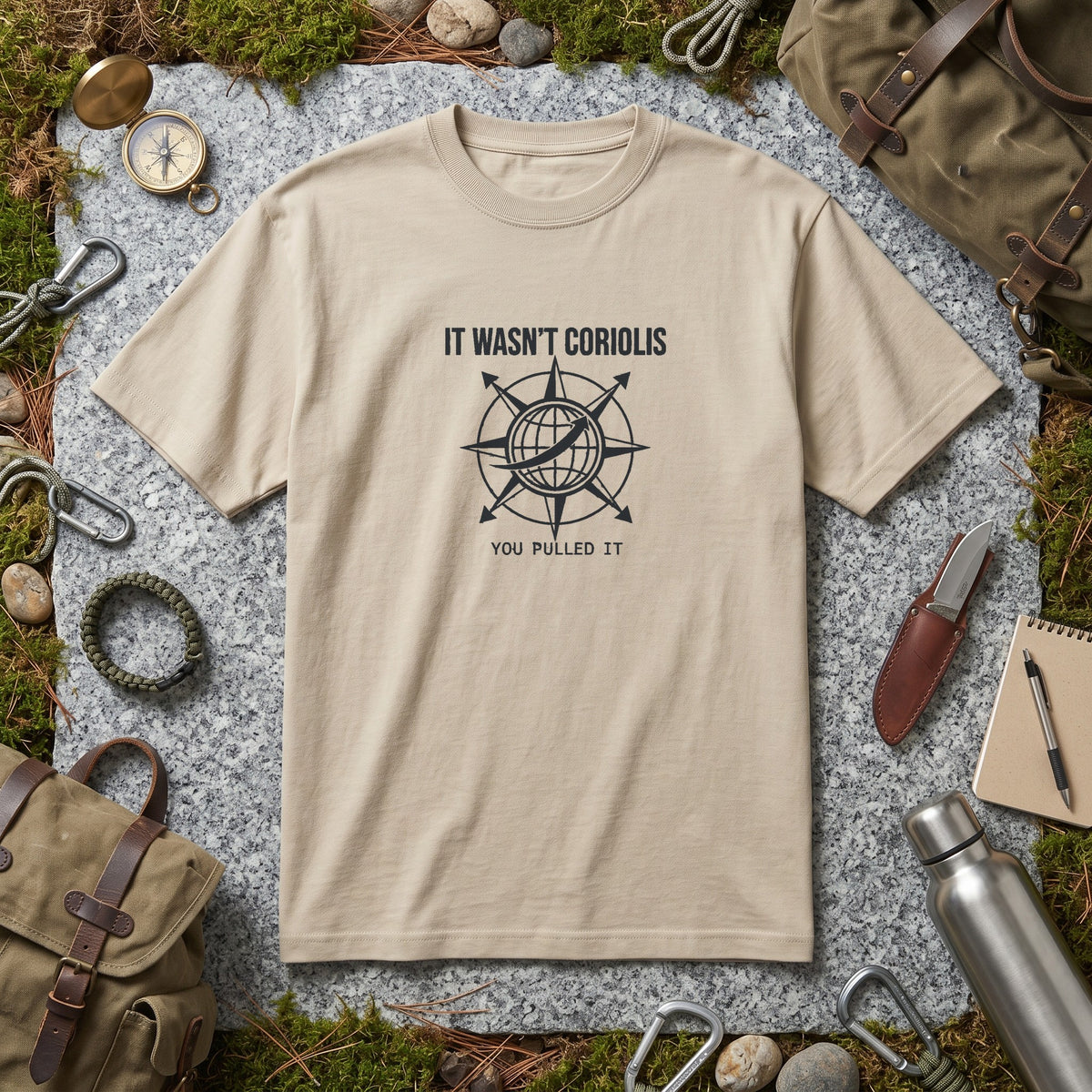 O5 Gear Coriolis tee in Khaki