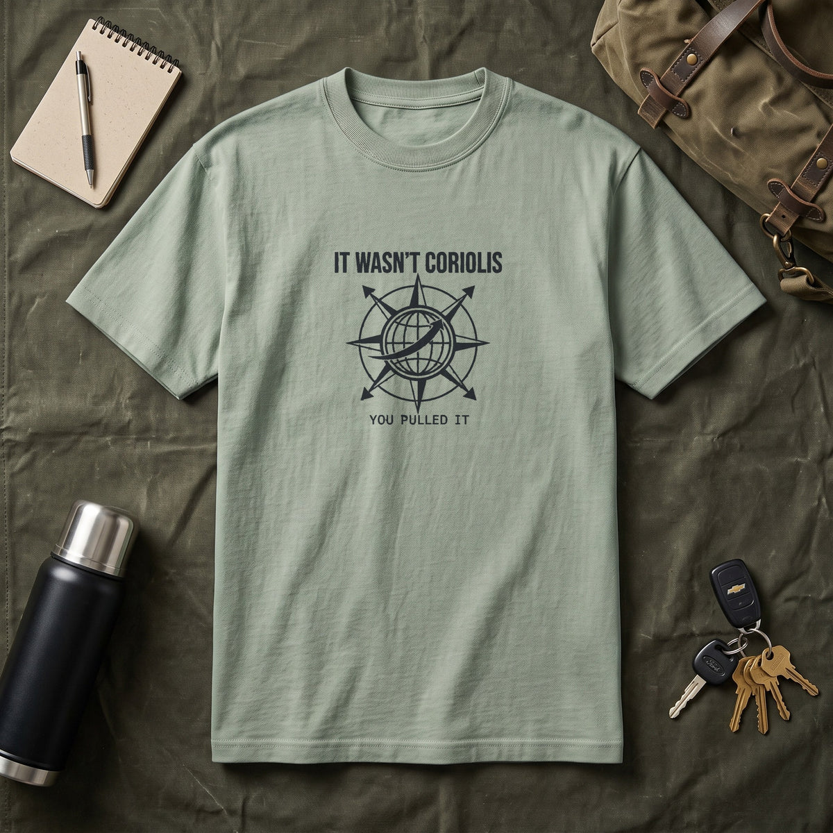 O5 Gear Coriolis tee in Sage