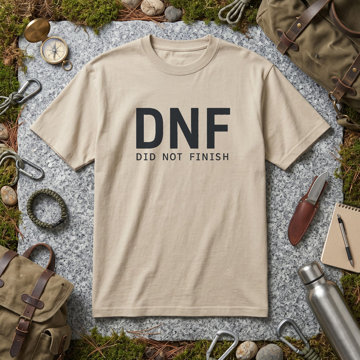 O5 Gear DNF tee in Khaki