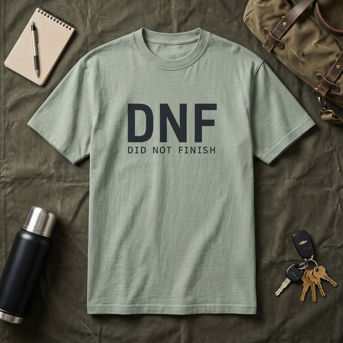 O5 Gear DNF tee in Sage