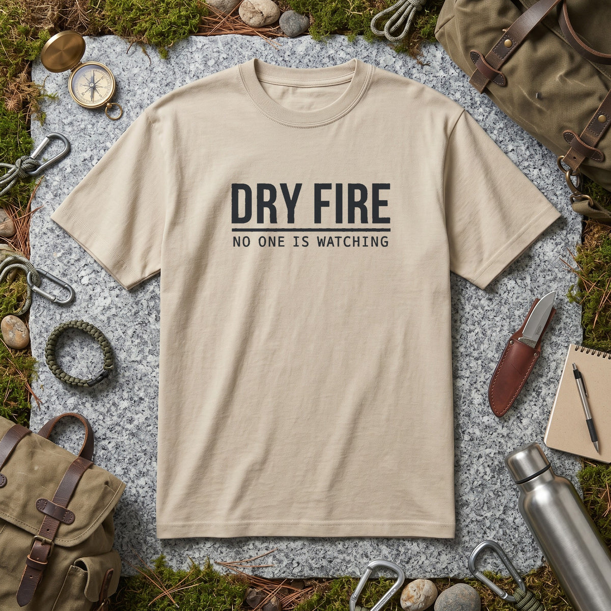 O5 Gear Dry Fire tee in Khaki
