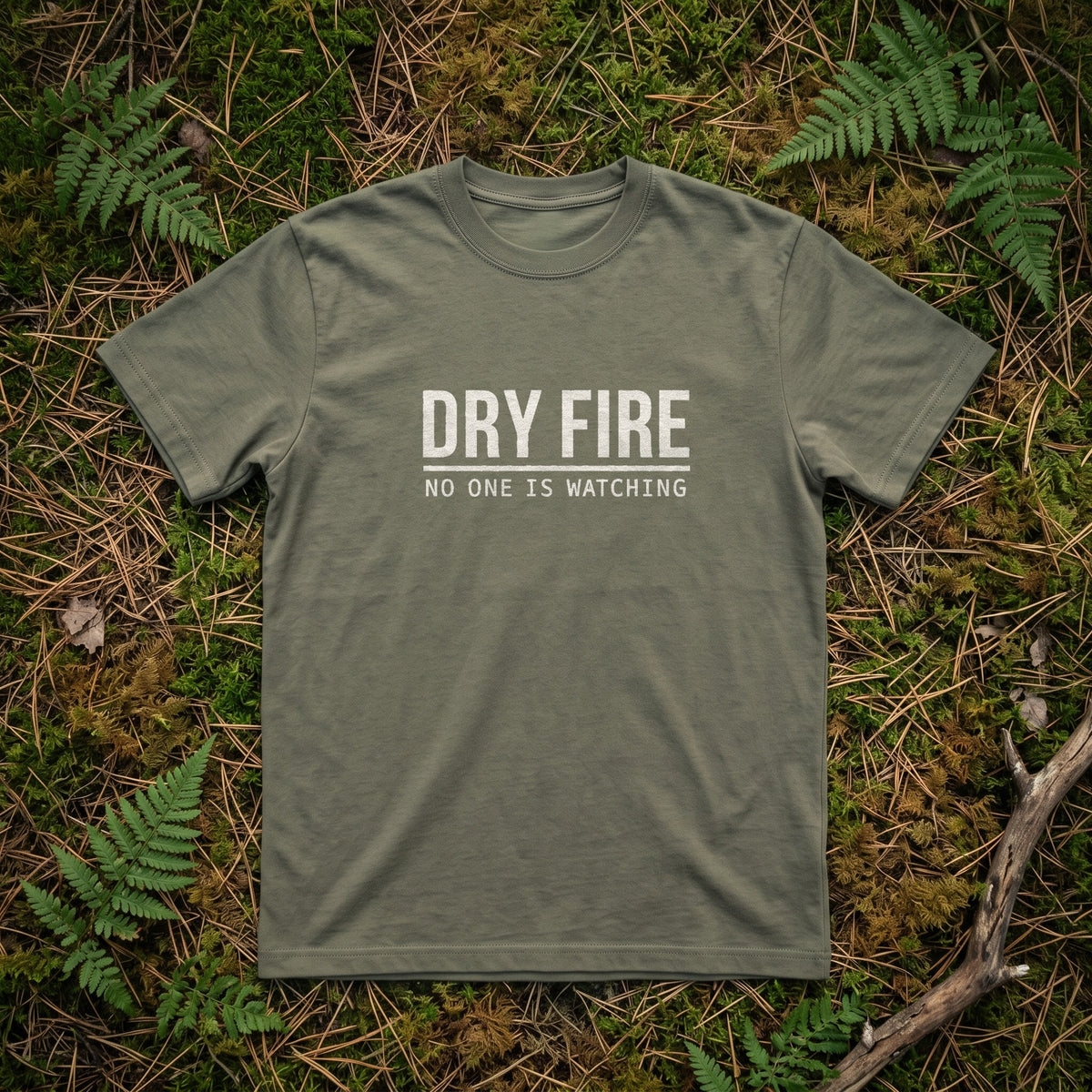 O5 Gear Dry Fire tee in Moss