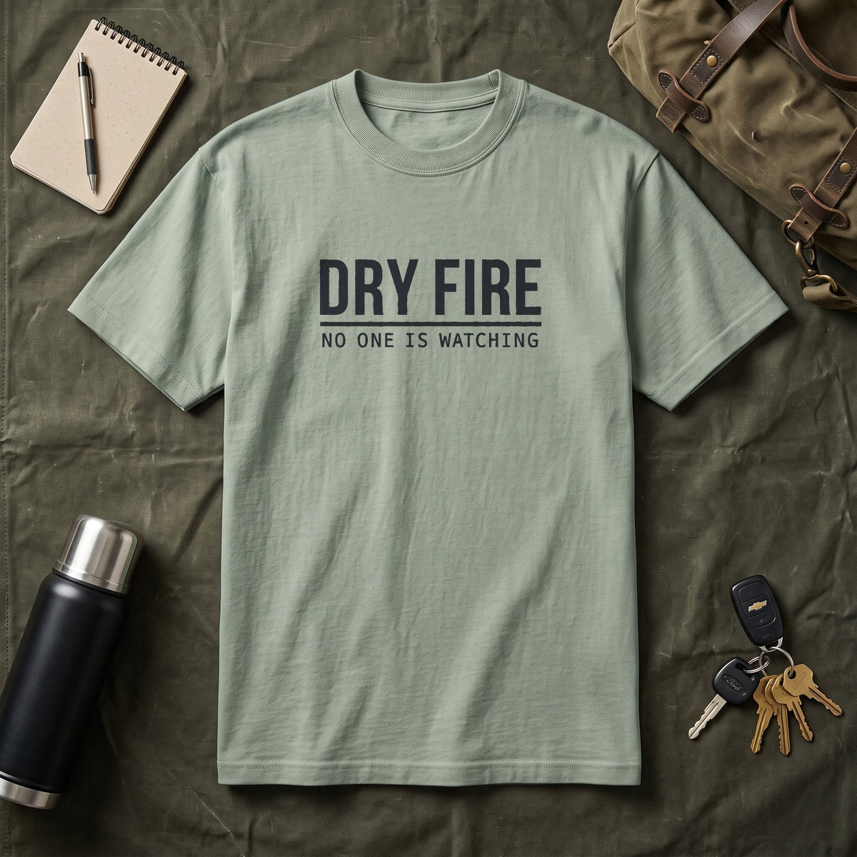 O5 Gear Dry Fire tee in Sage